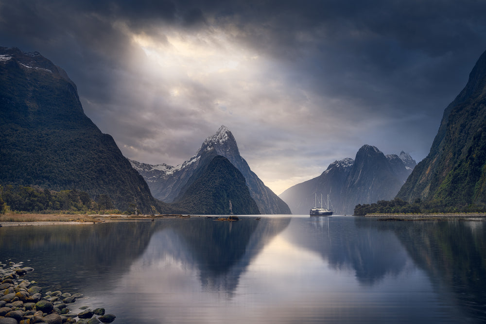 Milford Sound - Epic Vista photograph by Anthony Turnham