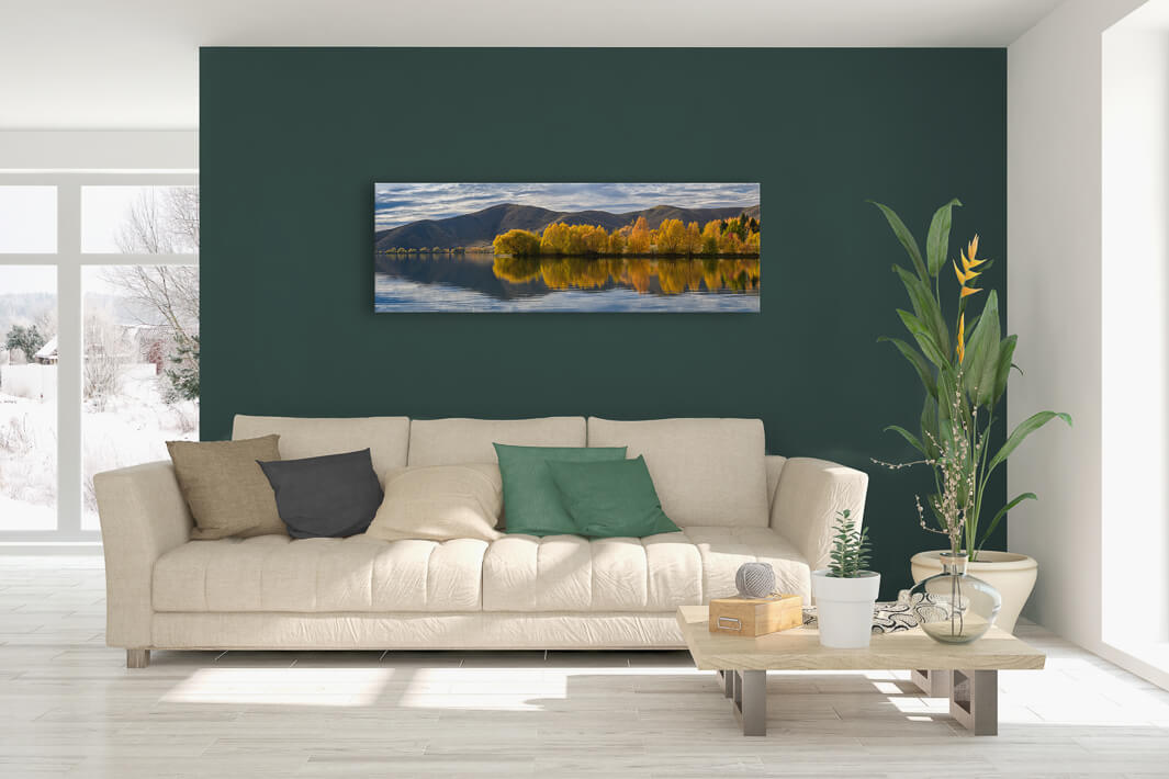 Twizel - Autumn Reflected at Wairepo Arm
