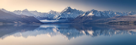 Aoraki Mount Cook - Perfect Sunset Panorama