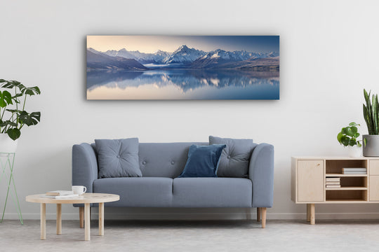 Aoraki Mount Cook - Perfect Sunset Panorama