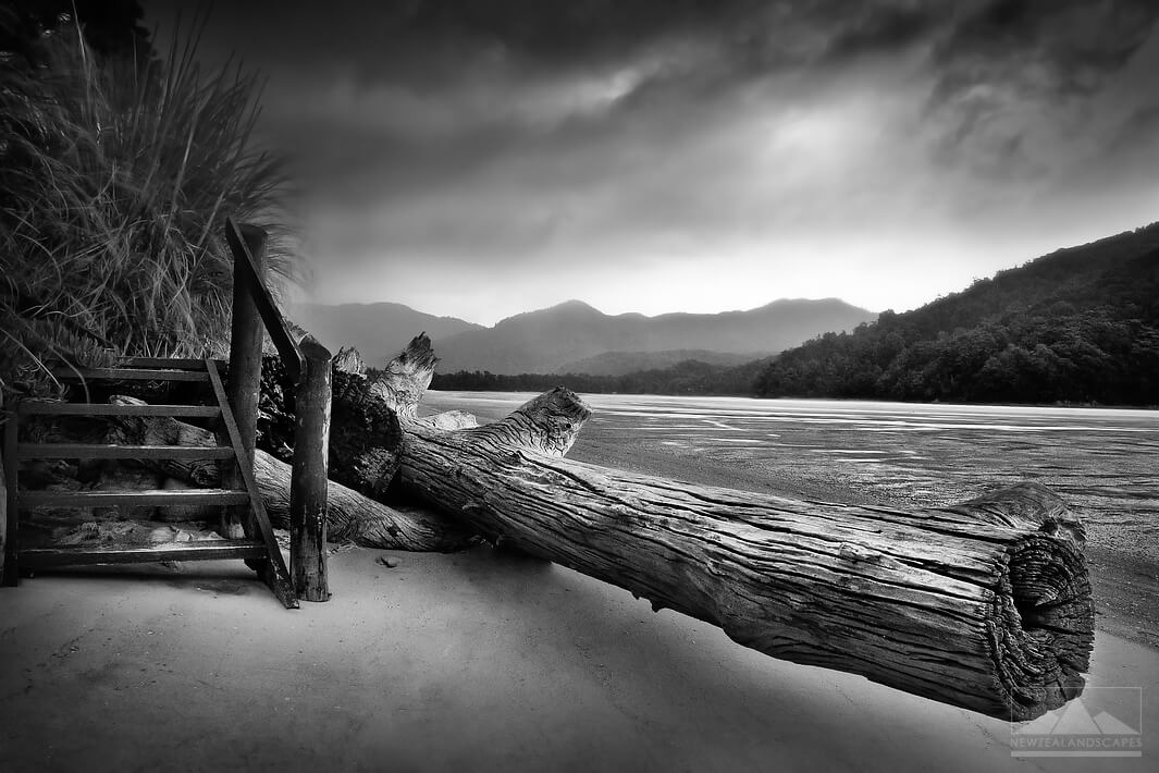 Storm Brewing at Abel Tasman - Newzealandscapes photo canvas prints New Zealand