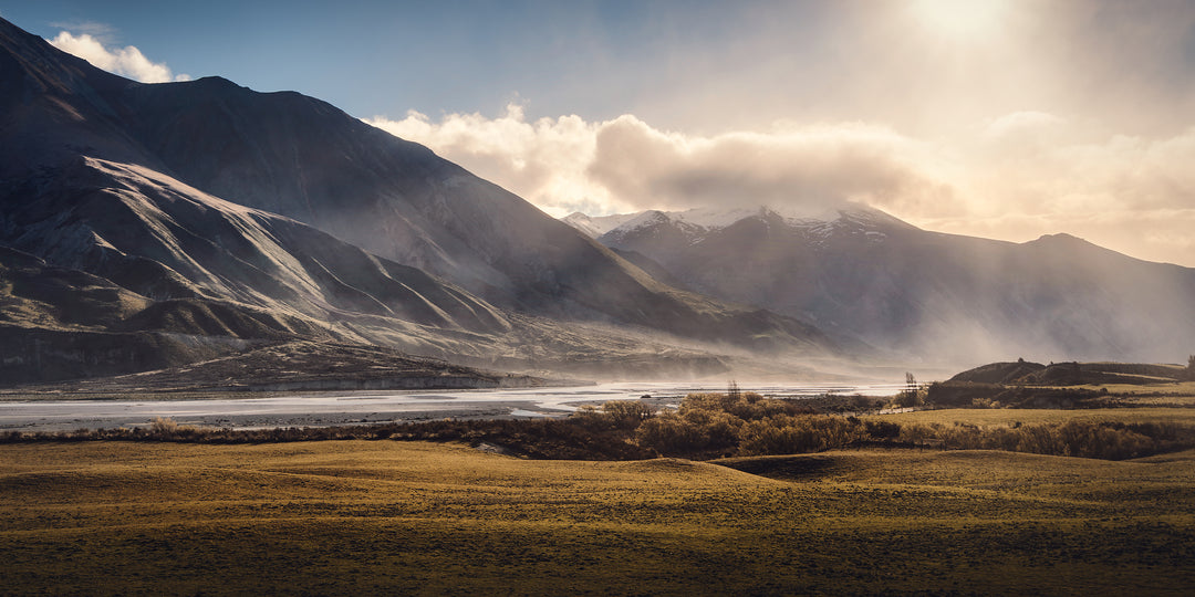 Mount Hutt - Sunkissed Pano