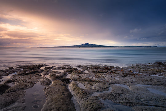 Auckland Rangitoto Island Magic - Newzealandscapes photo canvas prints New Zealand