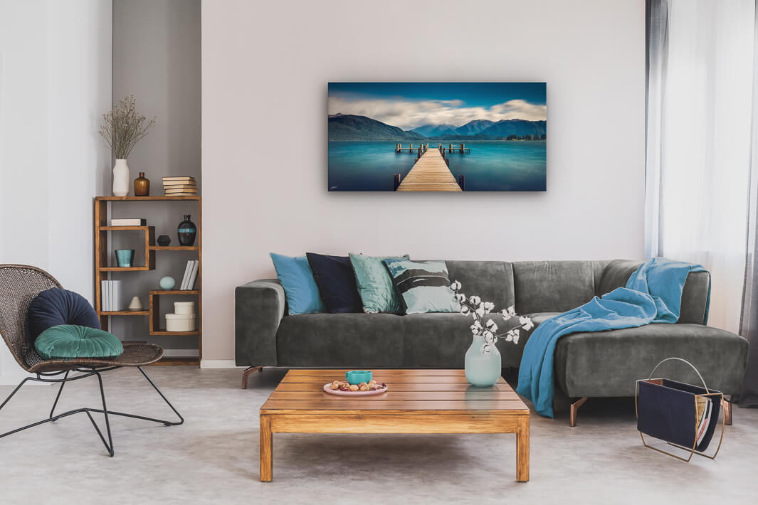Lake Te Anau - Jetty Panorama