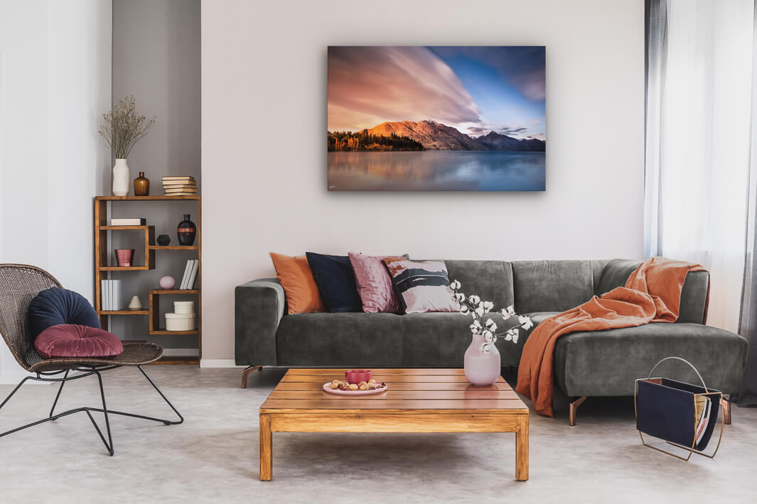 Queenstown - Morning Light on the Remarkables