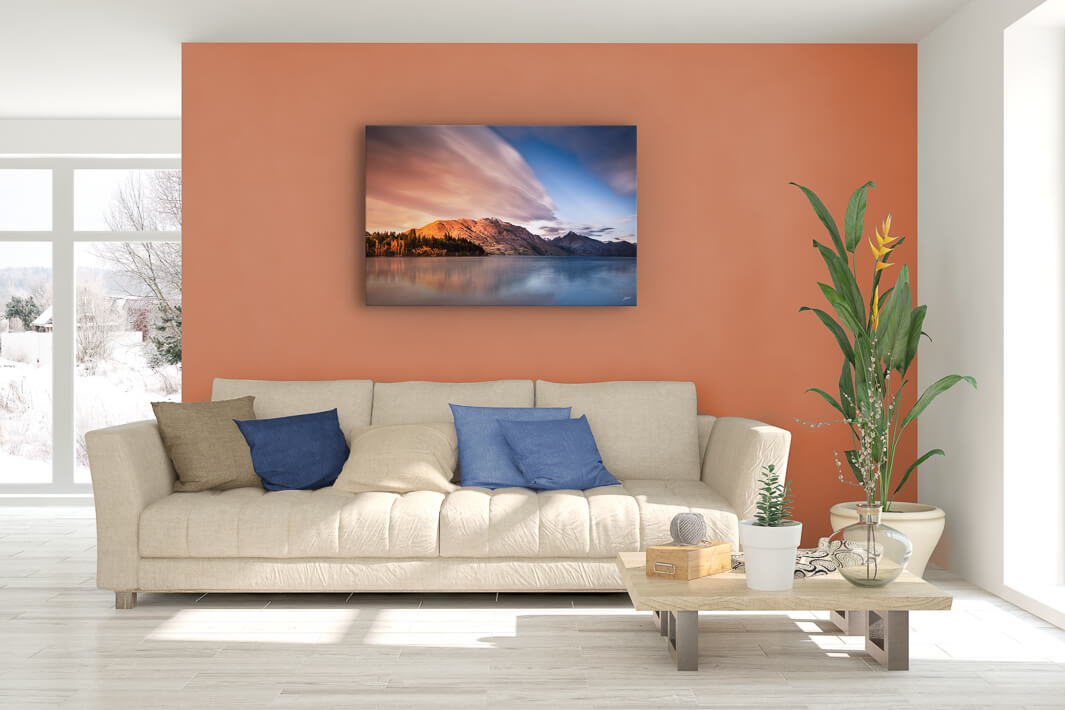 Queenstown - Morning Light on the Remarkables