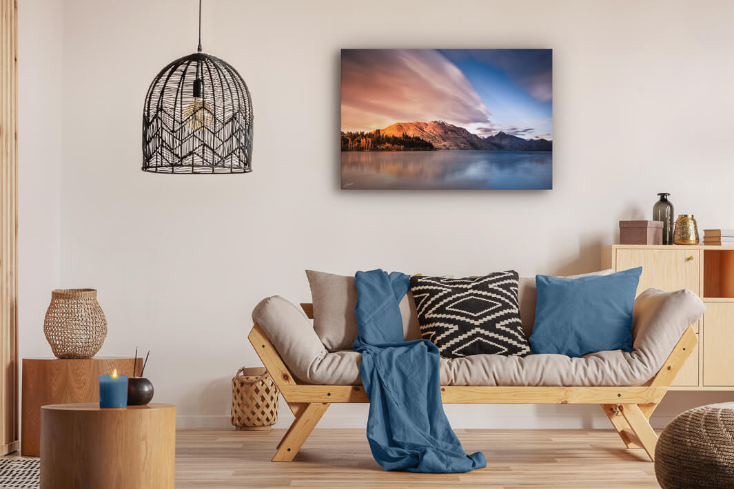 Queenstown - Morning Light on the Remarkables