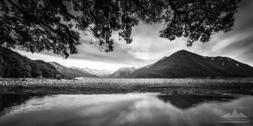 Arthurs Pass - Mountains From The Great Alpine Highway - Newzealandscapes photo canvas prints New Zealand