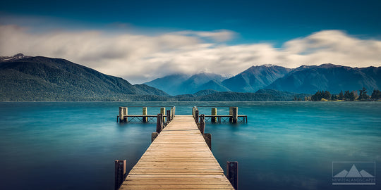 Lake Te Anau - Jetty Panorama