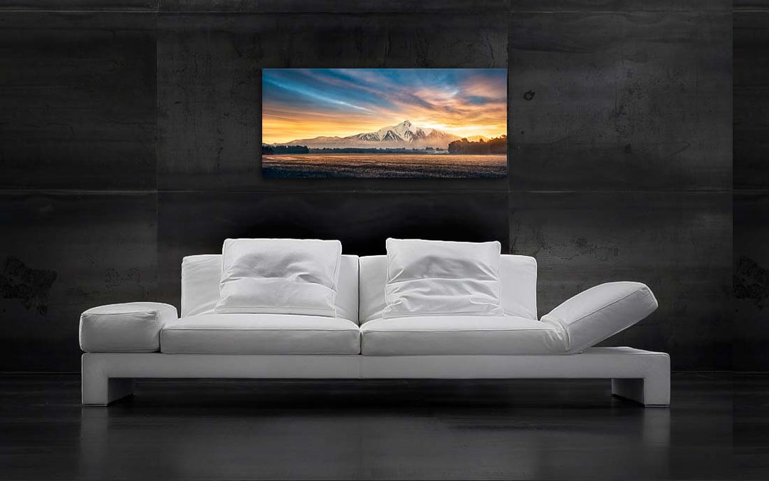 Mountainscape of the Southern Alps - Newzealandscapes photo canvas prints New Zealand