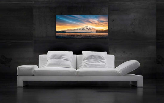 Mountainscape of the Southern Alps - Newzealandscapes photo canvas prints New Zealand