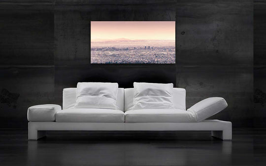 Pastel Christchurch Cityscape - Newzealandscapes photo canvas prints New Zealand