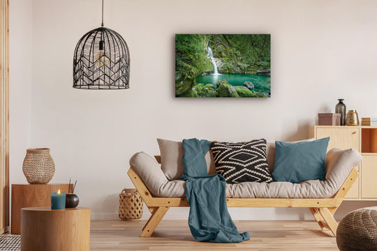 Lake Kaniere - Dorothy Falls | Ex-display Canvas Print