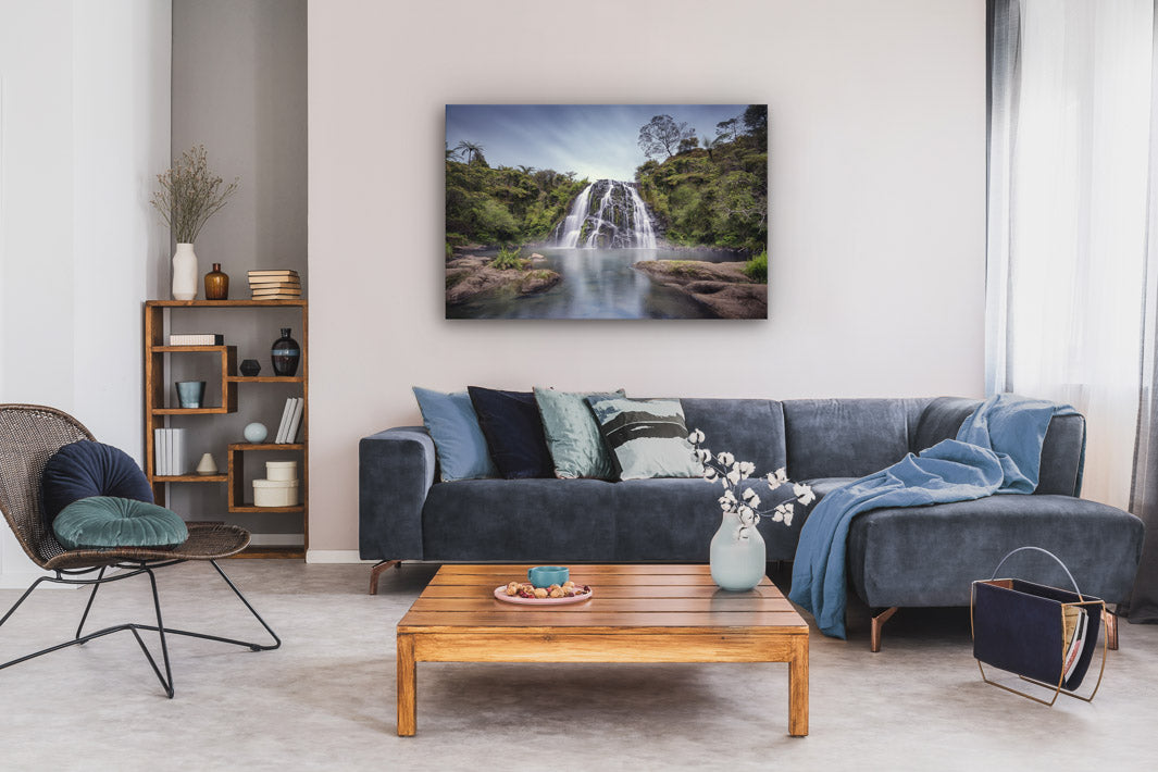 Waikino - Owharoa Falls - Ex-display Canvas Print