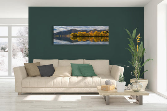 Twizel - Autumn Reflected at Wairepo Arm