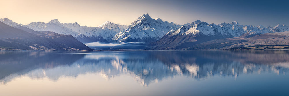 Aoraki Mount Cook - Perfect Sunset Panorama