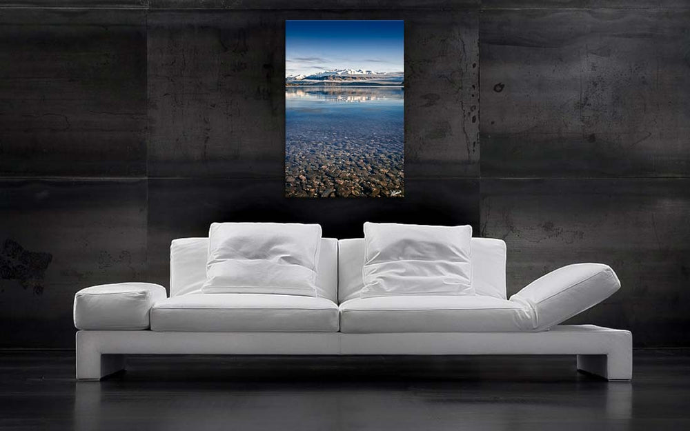 Mountains from Lake Wanaka - Newzealandscapes photo canvas prints New Zealand