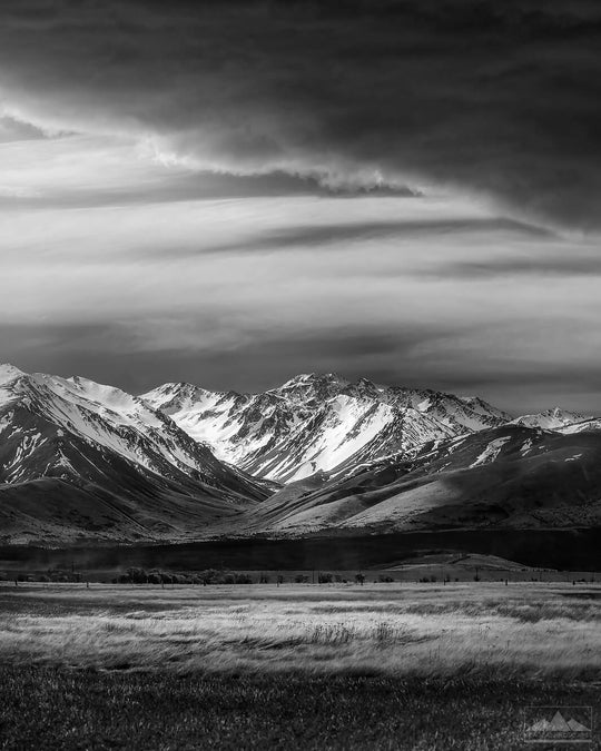 Mackenzie Country - Field View of Mountains