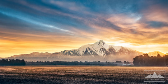 Mountainscape of the Southern Alps - Newzealandscapes photo canvas prints New Zealand